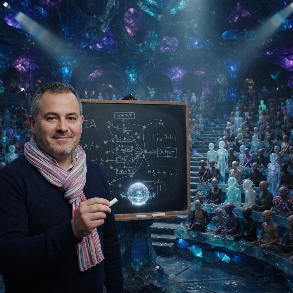 Thibault face à une conférence intergalactique