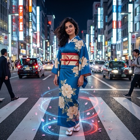 Siroe — Ginza crosswalk